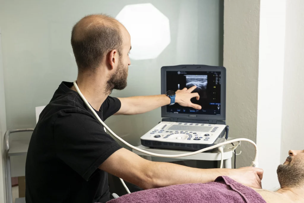 ecografia fisioterapia invasiva